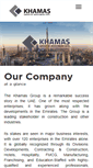Mobile Screenshot of khamasinvestment.com